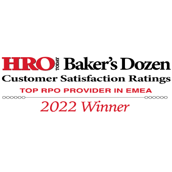 2022 HRO Today RPO Baker's Dozen EMEA