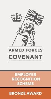 Armed Forces Covenant Employer Recognition Scheme Bronze Award